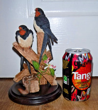 RARE Border Fine Arts Barn Swallows Figure ~ G700 ~ 1995 ~ 184/5000 ~ Excellent