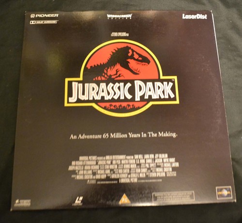 Laserdisc video movie jurasic - laserdisc,