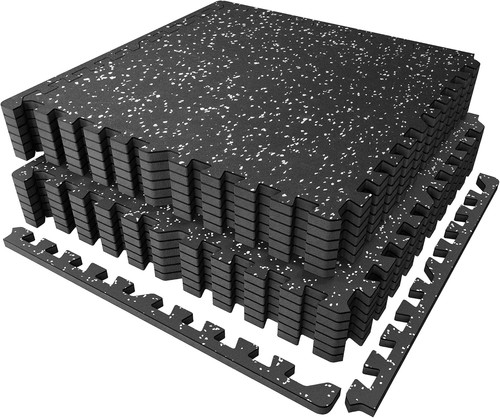 Rubber top gym flooring - 0.56",