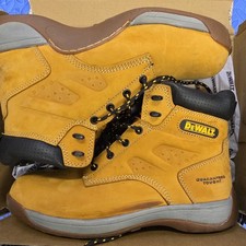 DEWALT Bolster Size 9 Honey Steel Toe Cap Safety Boots Ex-Display 