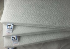Extra Thick Travel Cot Mattress Breathable With Quilted Cover / Fast Delivery