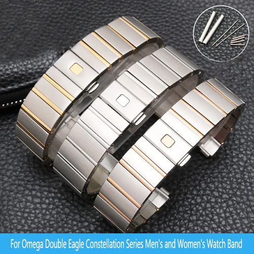 Stainless steel watchband fit - steel,