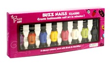 Buzz Nails - Classic ,Nail Art Pen, Kids Nail Painting