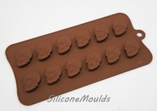 Cell small skull silicone - small,
