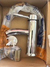 Chrome Basin Taps Single Lever Swivel