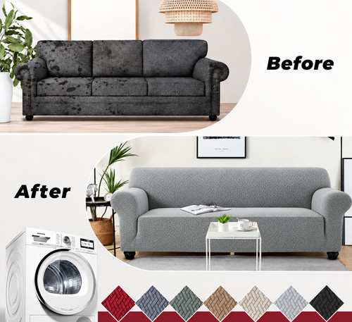 Seater sofa cover - sofa, water