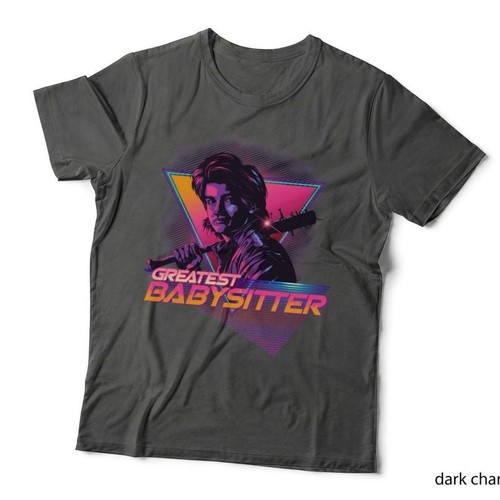 Greatest babysitter retro tee - babysitter,