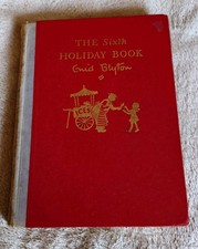 Enid Blyton's Holiday Book No .6 (1951) vintage hardback children's book