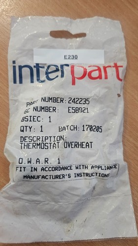 Baxi 242235 thermostat - baxi,