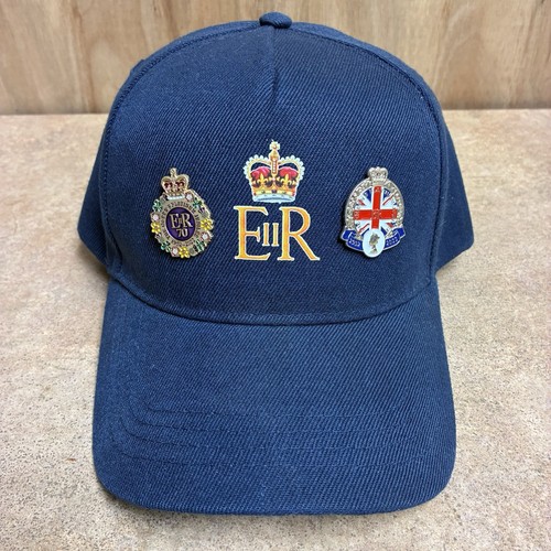 Navy blue cap - iron, on