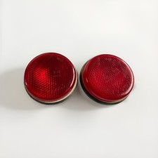 2x Lucas Rear Fog Screw on Lens, Military Land Rover Lightweight 90 101 110.