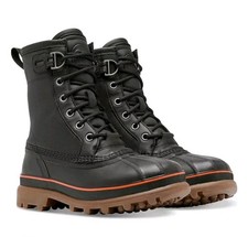 Sorel Men's CARIBOU ROYAL HI-VIZ Waterproof Boots Men's Size 9