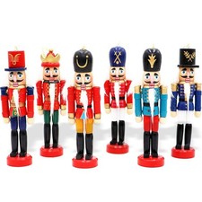 6 PCS Nutcracker Ornament Set