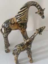 Pair Of Safari Print Patchwork