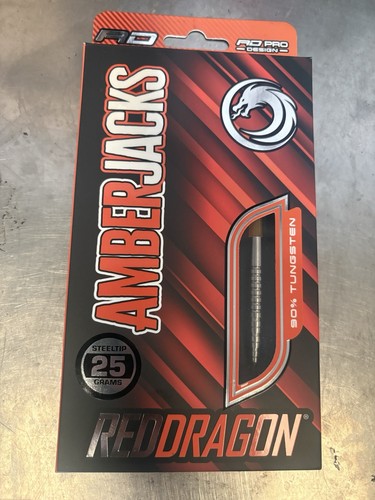 Red dragon amberjack steel tip - red,