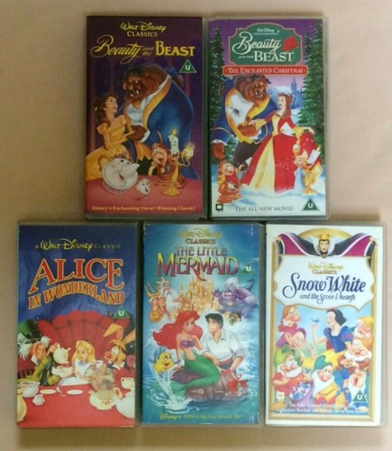 Set five walt disney - set, of