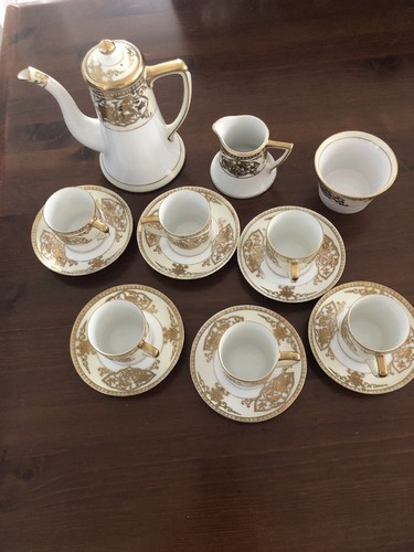 Noritake porcelain coffee set - coffee,