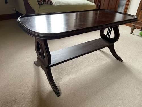 Solid mahogany vintage - vintage, coffee