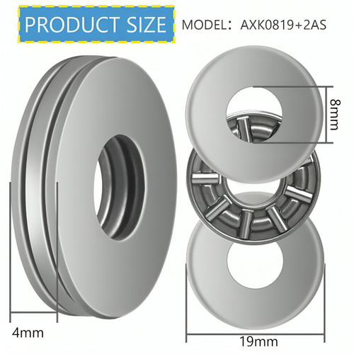 2pcs thrust needle roller - thrust,
