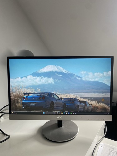 Aoc 1080p 60hz monitor - 23”,