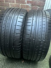 2x 285/45/20 Goodyear Eagle F1 AO No Damage/repairs 07481787004  7 To 8mm Life