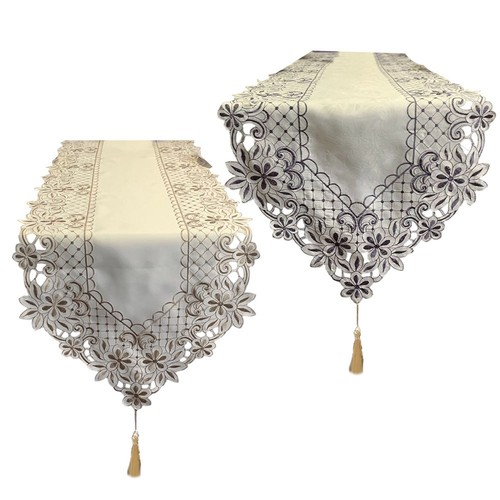 Chic lace table flag - table, for