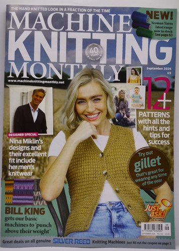 Machine knitting monthly - knitting,