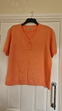 Damart orange short sleeve