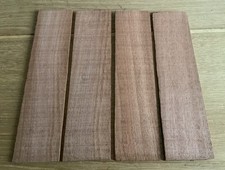 Mahogany Hardwood Timber Offcuts x 4 - *29.3 x 7.3 x .6cm Wood DIY Crafts 338h