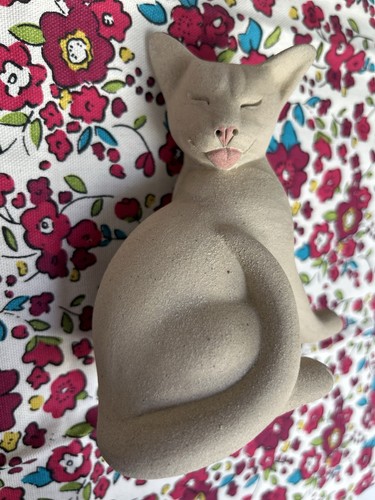 Vintage suzie marsh cream cat - vintage,