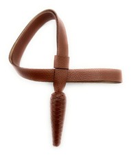 Sword Knot Tan Leather Warrant