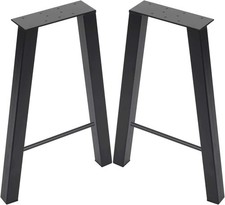 Metal Table Leg Cast Iron Dining Industrial Bench Desk Furniture Legs Set of 2