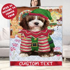 Cockapoo Quilt Dog Bedding