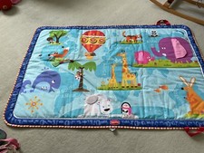 Large Mat 150c X 100cm Tiny Love Features The Continents