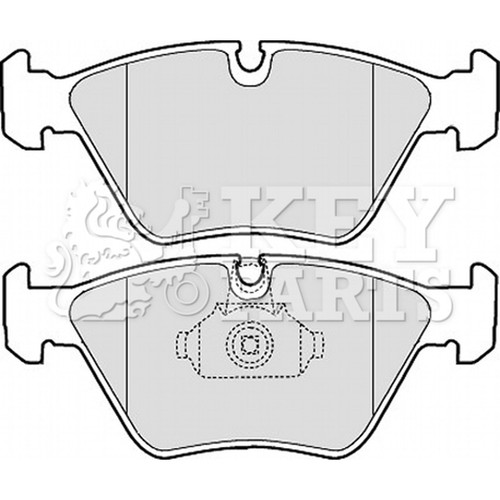 Brake pads set for bmw - for, 3