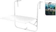 BALCONY TABLE MATT WHITE