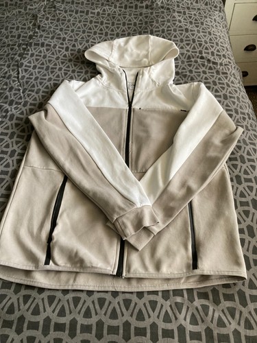 Zara mens white grey hooded - zara,