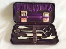 Antique Mother of Pearl Sewing