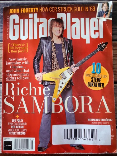 Guitar player magazine august - guitar,