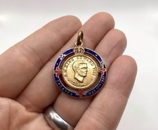 1937 KING EDWARD VIII ENAMEL