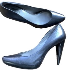 New season ck  Calvin Klein Super Soft Leather shoes   Size 3 36 In Black 