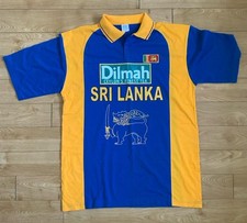 Vintage Rare Genuine Sri Lanka Cricket Shirt 2001-2002 Trendy Club Size XL 46