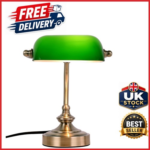 Mini green bankers - mini, lamp