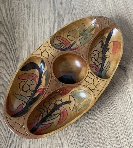 Vintage wooden serving - vintage,