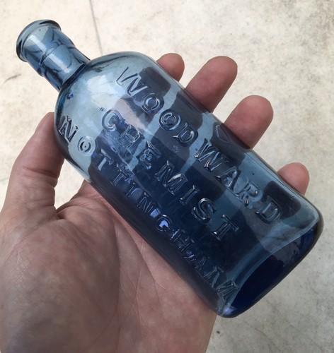 Victorian cobalt blue glass - victorian,
