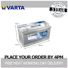H3 Car Battery 12V Varta Dynamic SLI Sealed Calcium 5 Yr Warranty Type 019