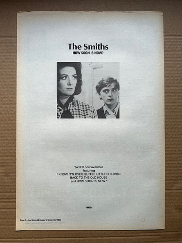 Smiths how soon now - now?, poster