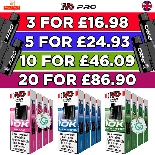 Ivg pro pods prefilled - pods, |
