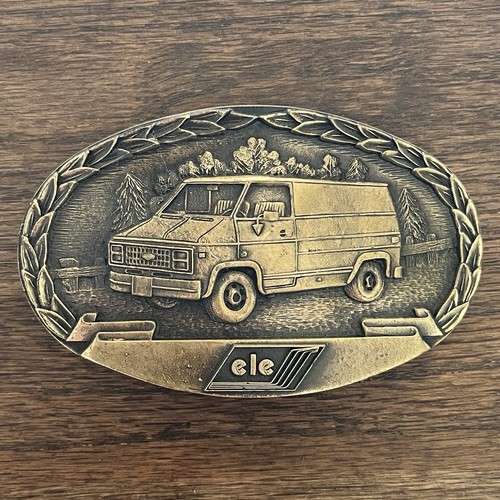 Rare vintage belt - buckle, chevy