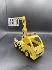 Bob The Builder Yellow Extending Flex Cherry Picker Crane Toy Vehicle